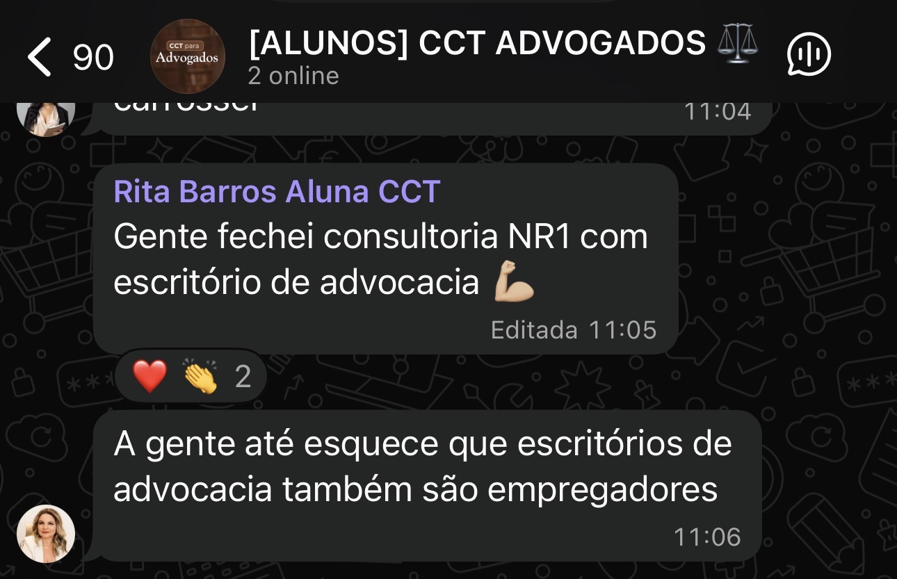 Depoimento: fechei consultoria NR1 com escritório de advocacia
